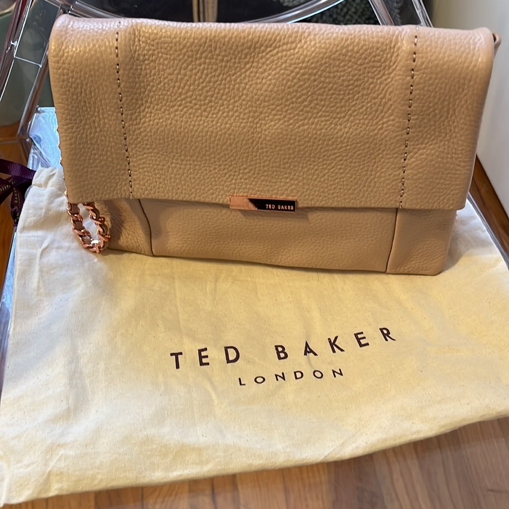NWT Ted Baker Taupe Crossbody Bag 🔥